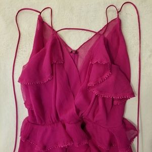 ADELYN RAE Ruffle Minidress